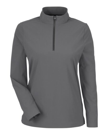 Devon & Jones DG410W Women’s CrownLux Performance® Windsor Welded Quarter-Zip Pullover
