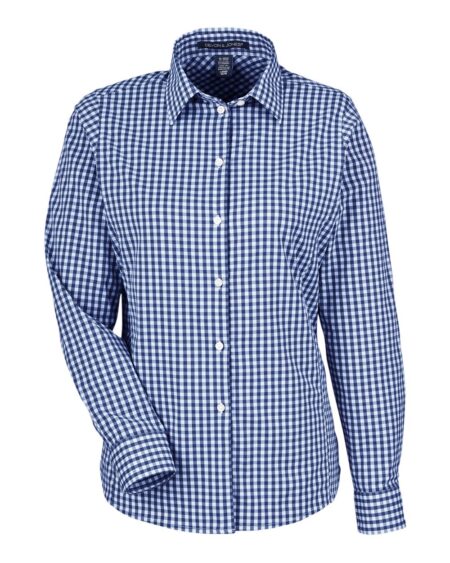 Devon & Jones DG536W Women’s CrownLux Performance® Gingham Dress Shirt
