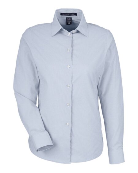 Devon & Jones DG537W Women’s CrownLux Performance® Microstripe Dress Shirt