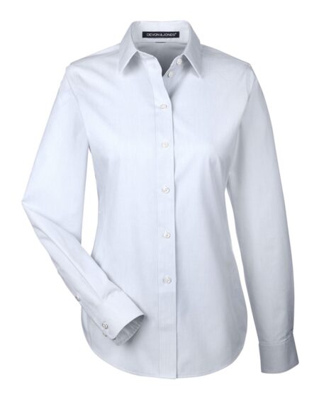 Devon & Jones DG534W Women’s Crown Collection® Striped Woven Dress Shirt