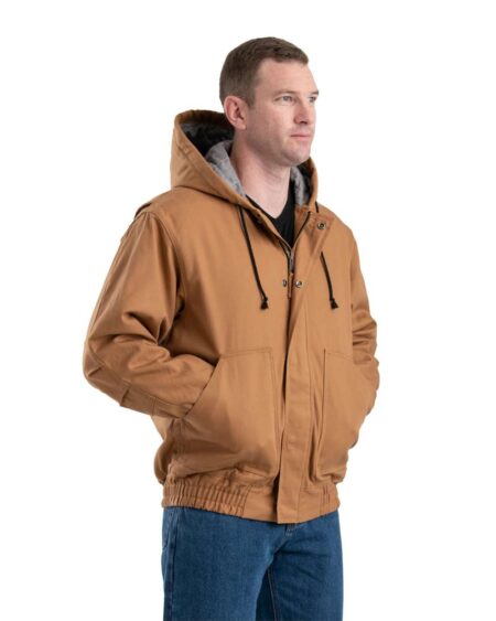 Berne Apparel FRHJ01T Men’s Tall Flame-Resistant Hooded Jacket