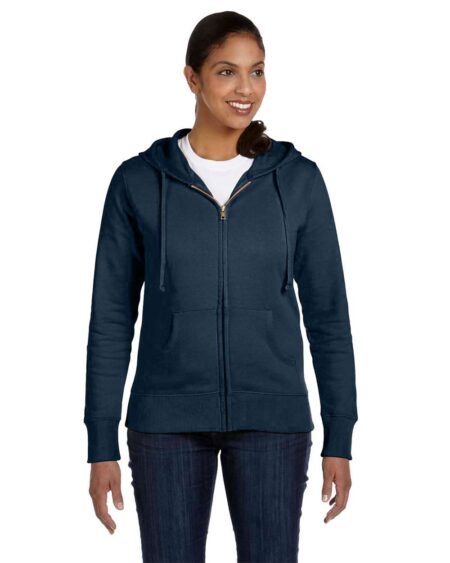 econscious EC4501 Women’s Full-Zip Hooded Sweatshirt