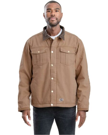 Berne Apparel J58T Men’s Tall Vintage Washed Sherpa-Lined Work Jacket
