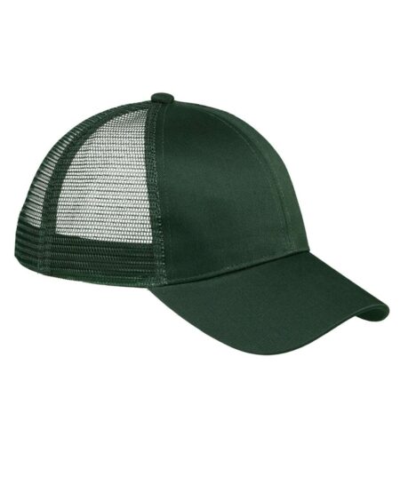 Big Accessories BX019 Twill Front Trucker Cap