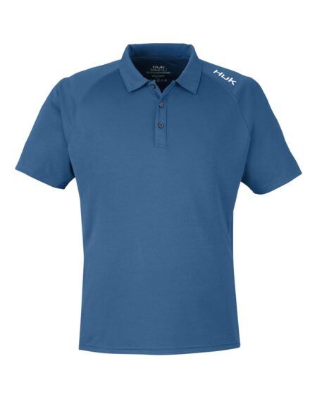 HUK H12L005 Men’s LoPro Solid Performance Polo