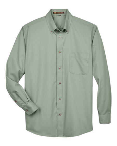 Harriton M500 Men’s Easy Blend™ Twill Shirt