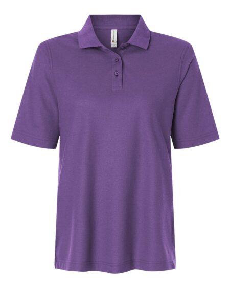 Harriton M105W Women’s Maverick CVC Pique Polo