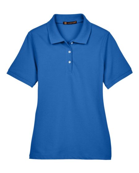 Harriton M265W Women’s Easy Blend Polo