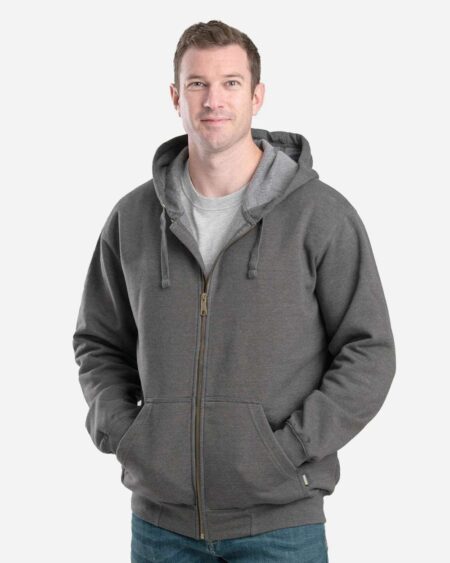 Berne Apparel SZ413 Men’s Heritage Full-Zip Hooded Sweatshirt
