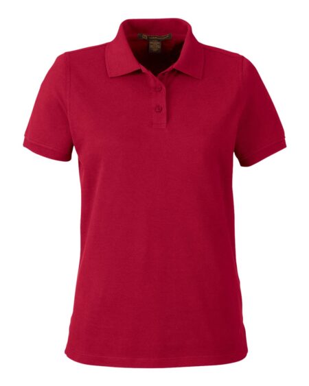Harriton M205W Women’s Valiant Cotton Snag Protect Polo