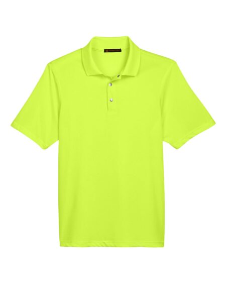 Harriton M345 Men’s Advantage Snag Protection Plus IL Snap Placket Polo