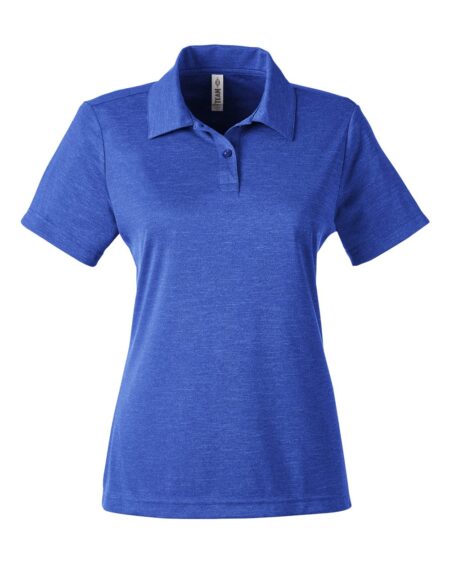 Team 365 TT51HW Women’s Zone Sonic Heather Performance Polo