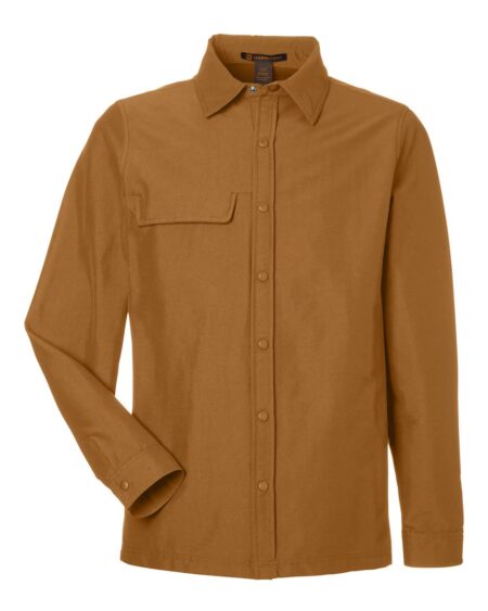 Harriton M72 Unisex Flex Twill Overshirt Jacket