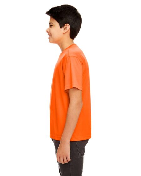 UltraClub 8420Y Youth Cool & Dry Sport Performance Interlock T-shirt
