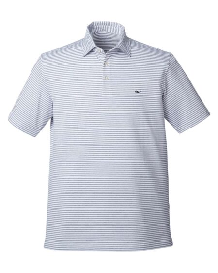 vineyard vines G011145 Men’s Heathered Winstead Sankaty Polo