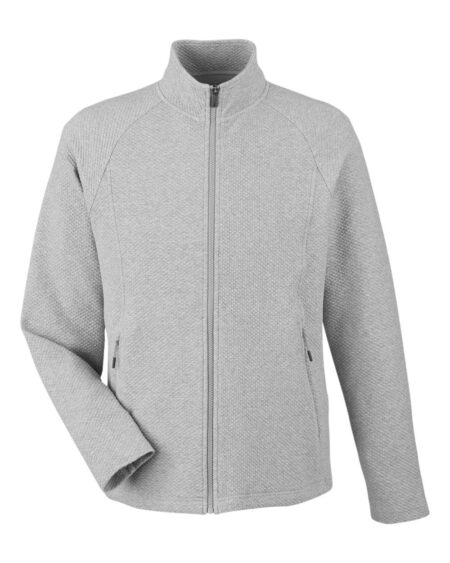North End NE727 Men’s Spirit Textured Full-Zip
