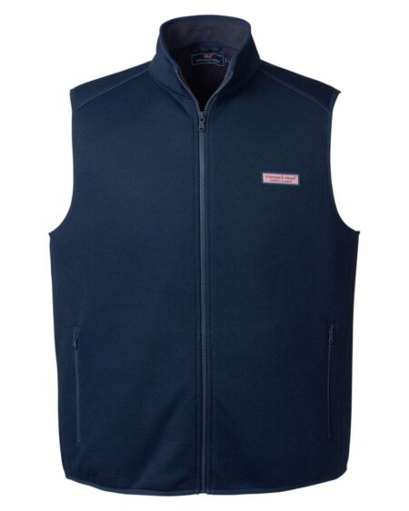 vineyard vines K002713 Men’s Mountain Sweater Fleece Vest