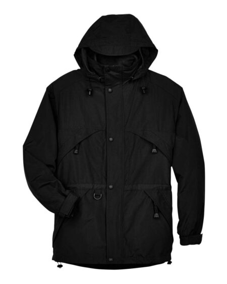North End 88007 Men’s 3-in-1 Parka with Dobby Trim