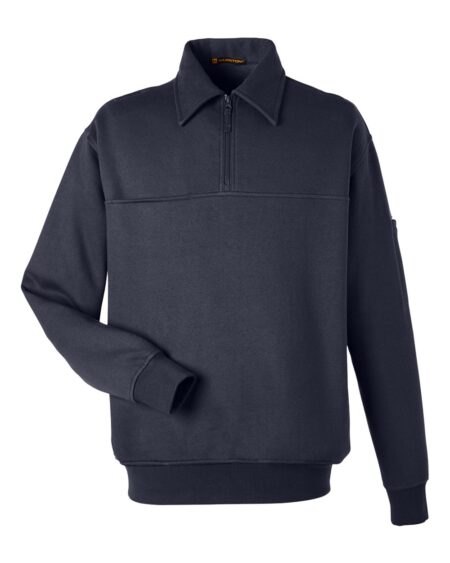 Harriton M712 Unisex ClimaBloc™ Heavyweight Tactical Quarter-Zip Pullover