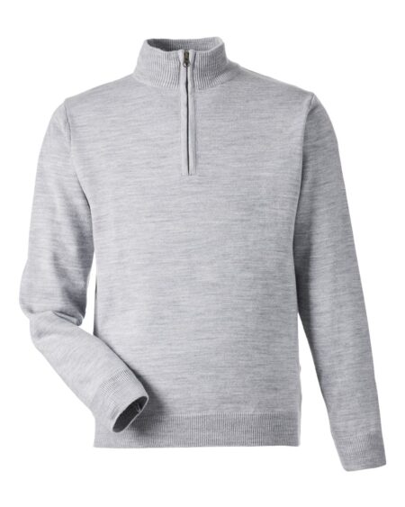 Harriton M421 Unisex Pilbloc™ Quarter-Zip Pullover Sweater