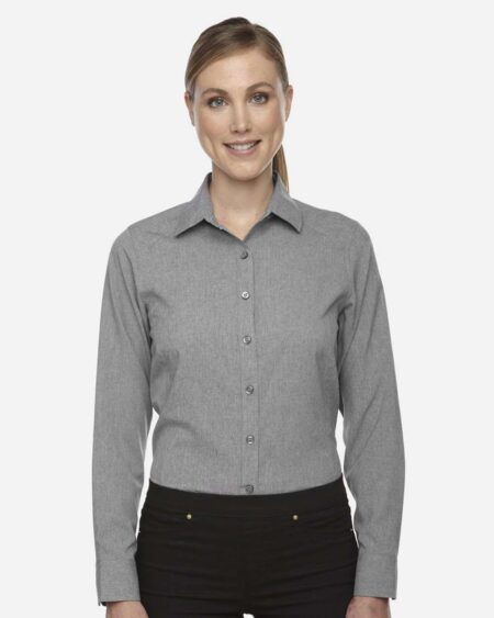 North End 78802 Women’s Melange Performance Shirt
