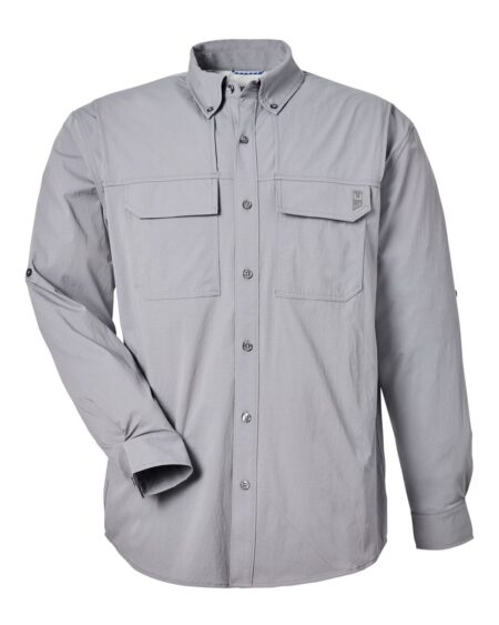 HUK H150184 Men’s Creekbed Pocket Fishing Shirt