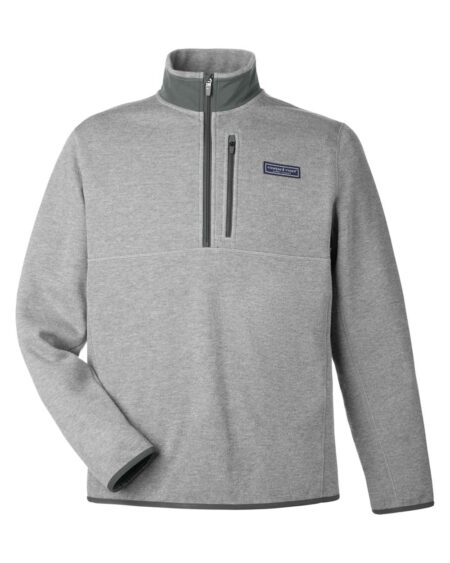 vineyard vines K004694 Men’s Mountain Sweaterfleece Quarter-Zip Pullover