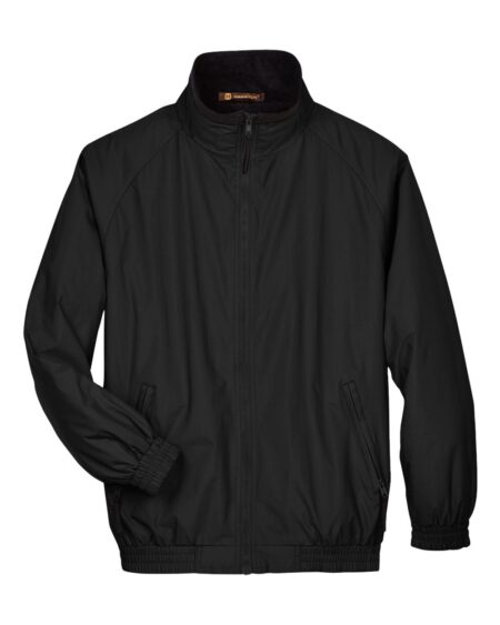 Harriton M740 Unisex Fleece Lined Nylon Jacket