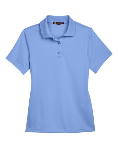 Harriton M345W Women’s Advantage Snag Protection Plus IL Snap Placket Polo