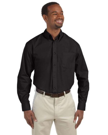 Harriton M510 Men’s Essential Poplin