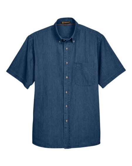 Harriton M550S Men’s Denim Shirt