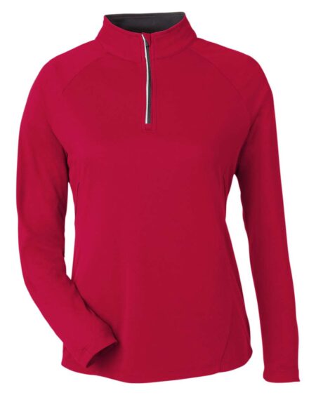 CORE365 CE418W Women’s Origin Performance Pique Quarter-Zip Pullover