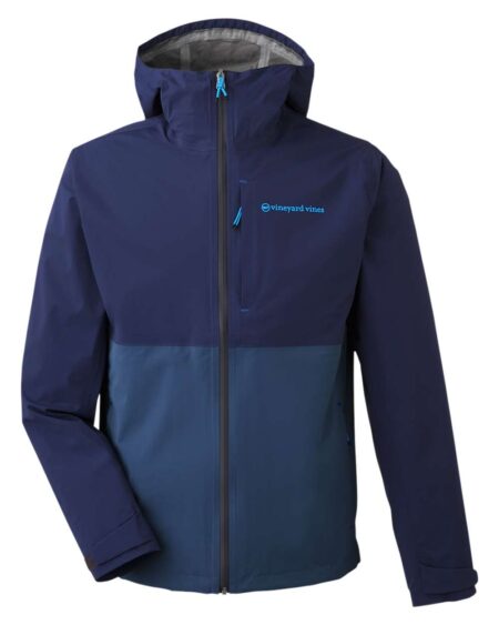 vineyard vines O001647 Men’s On-The-Go Packable Rain Shell