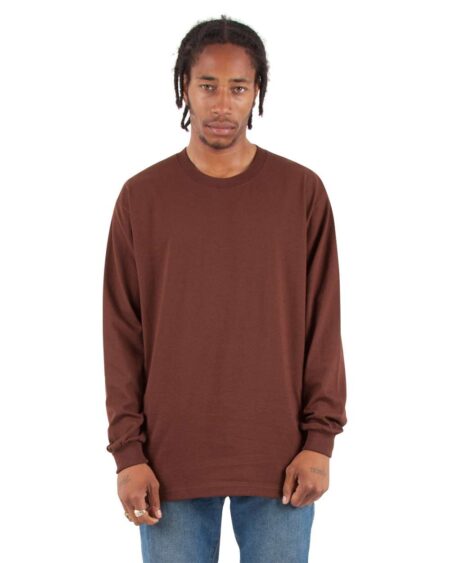 Shaka Wear SHMHLST Unisex Tall Max Heavyweight Long Sleeve Tee