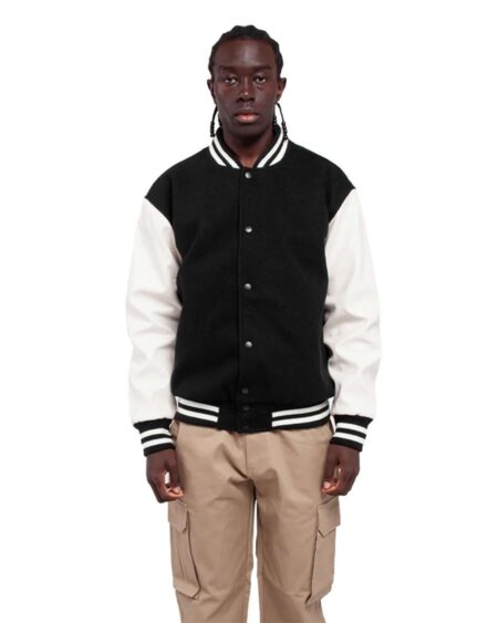 Shaka Wear SHLLJ Unisex Letterman Jacket