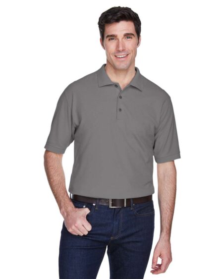 UltraClub 8540 Men’s Whisper Piqué Polo