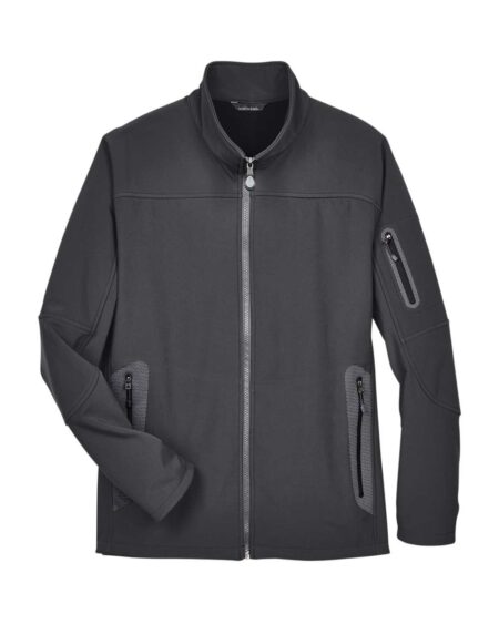 North End 88138 Men’s Three Layer Fleece Bonded Shell Technical Jacket