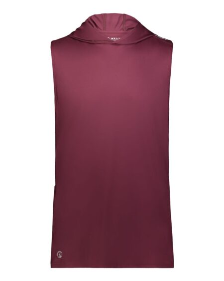 Holloway 222590 Unisex CoolCore® Hooded Sleeveless T-Shirt