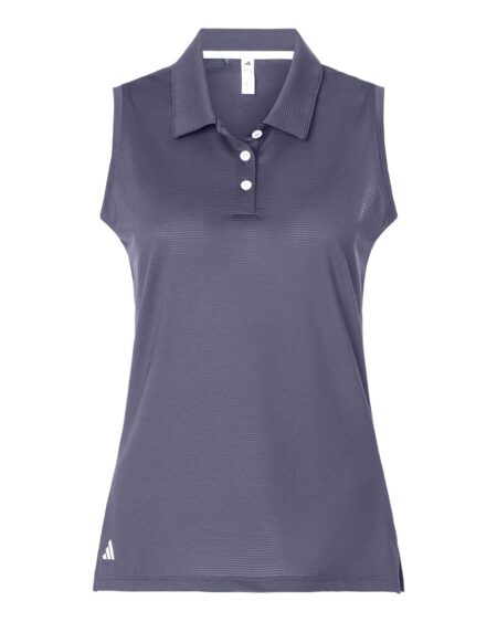 Adidas A1005 Women’s Ottoman Sleeveless Polo