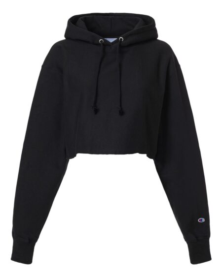 Champion RW01W Women’s Reverse Weave® Hooded Cropped Sweatshirt