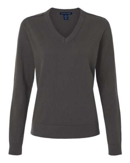 Devon & Jones DG445W Women’s New Classics V-Neck Sweater