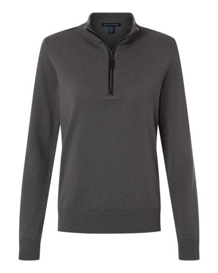 Devon & Jones DG446W Women’s New Classics Quarter-Zip Sweater