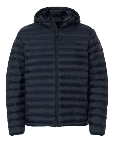Weatherproof 26715 Men’s Lightweight Poly-filled Hooded Puffer Jacket