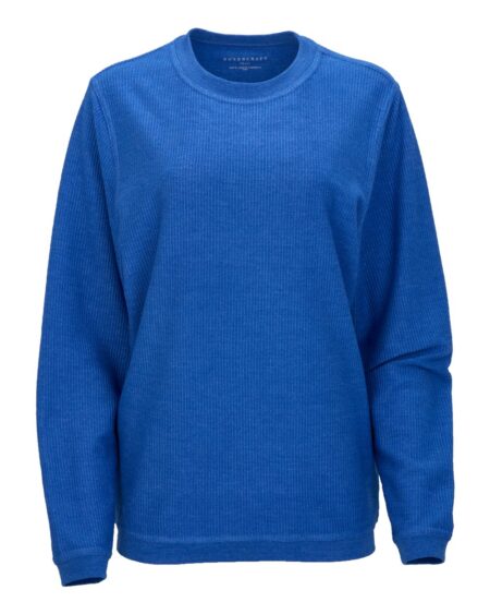 Boxercraft D02 Unisex Corded Crewneck Sweatshirt