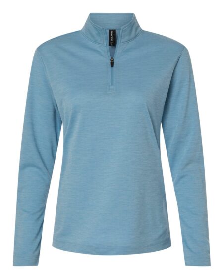 AllPro 4HM70L Women’s Pro-Lock Performance Mélange Quarter-Zip Pullover