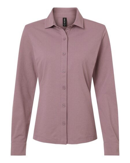 AllPro 41SPLL Women’s Pro-Flex Sorona® Button Down Shirt