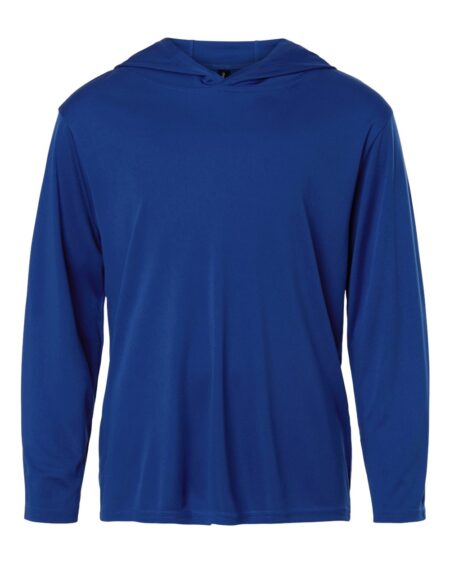 AllPro 48510Y Youth Pro-Lock Performance Hooded Long Sleeve T-Shirt