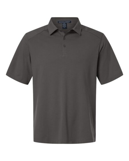 Devon & Jones DG102 Men’s Seaton Pebble Textured Polo