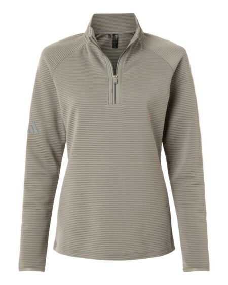 Adidas A589 Women’s Spacer Quarter-Zip Pullover
