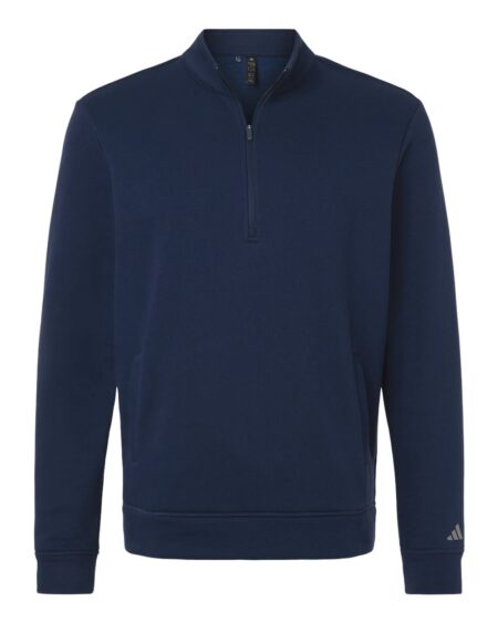Adidas A721 Men’s Elevated Fleece Quarter-Zip Pullover